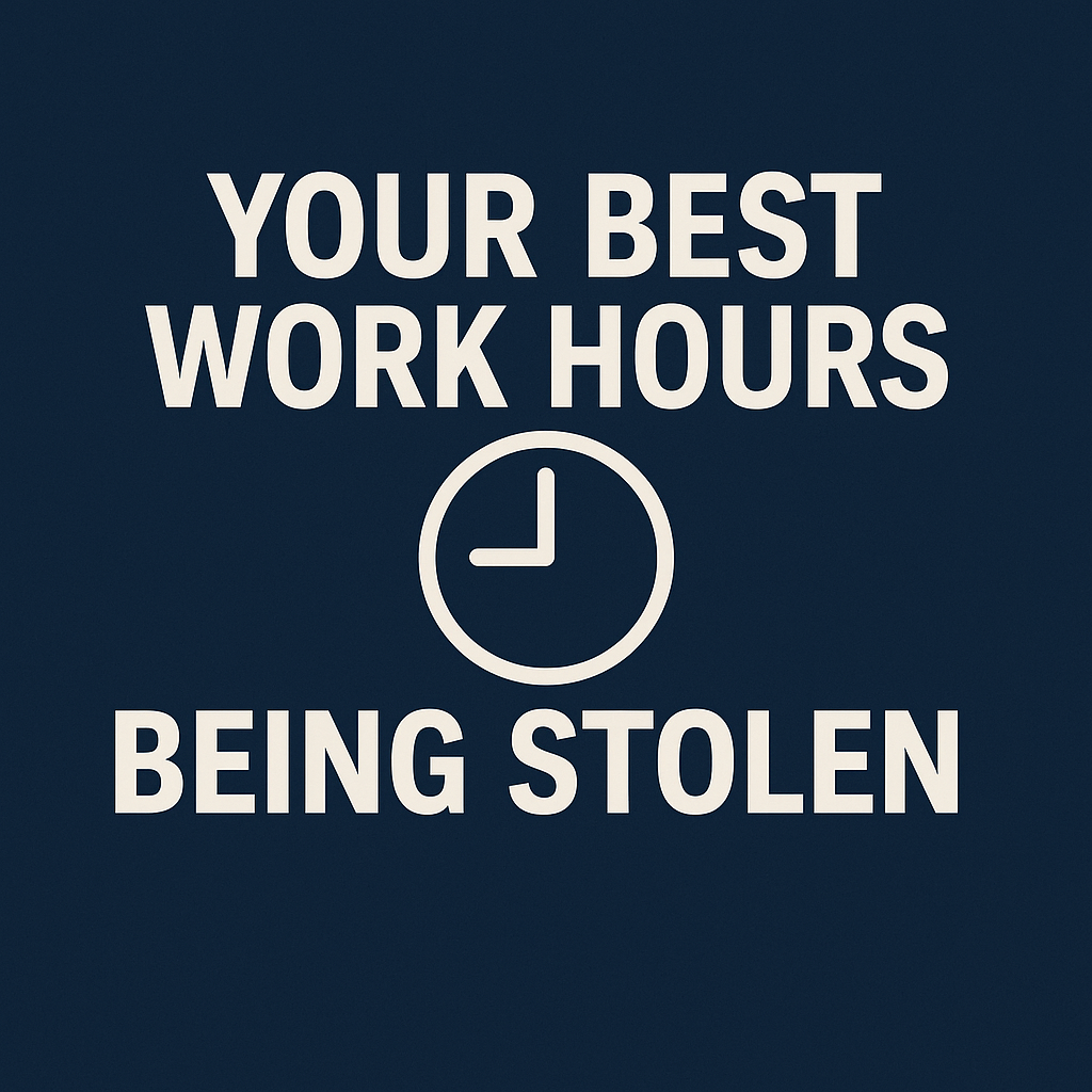 Your Best Work Hours Are Being Stolen
